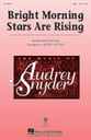 Bright Morning Stars Are Rising SSA choral sheet music cover